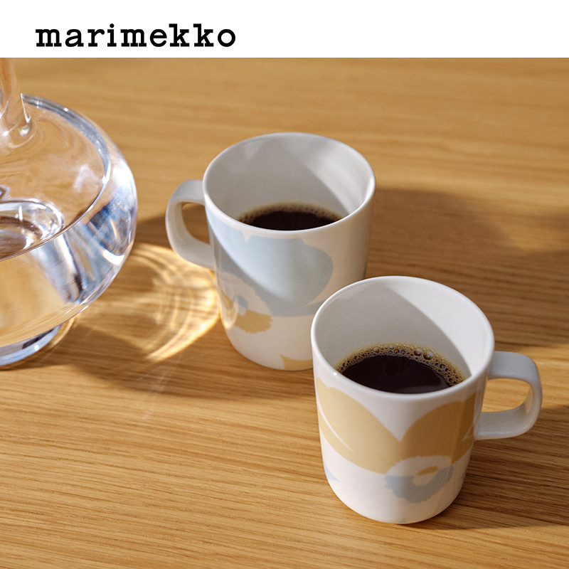 Marimekko Mari's new 70 Anniversary UNIKKO Ceramic lovers Cup Fashion Mark Cup 071095