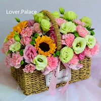 N модель -Флаш корзина цветов