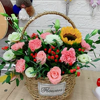 D Стиль -Микс и сочетая цветочная корзина