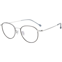 (Self-operated) SEIKO mens ultra-light titanium business myopia glasses womens trendy round frame optical frames 3028