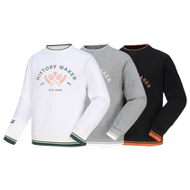 (Self-operated) YONEX Yonex uniform mens sports long-sleeved casual sweatshirt training suit 130024BCR