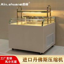 Xin Frost Sandwich Cabinet Open Cake Show Cabinet Sushi West Point Dessert Fruit Preservation