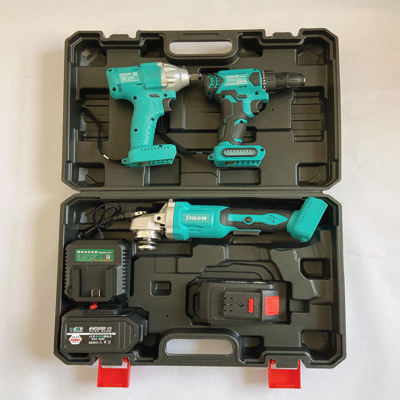 15 power saving core brushless lithium electric angle mill charge grinding machine electric drill wrench one-hand sawing and cutting machine blower