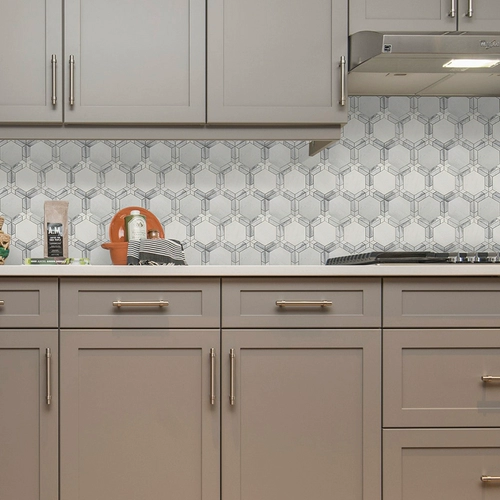 Мраморная мозаика, бассейн на стену, головоломка