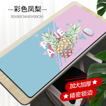 Non-slip mouse pad oversized thick large office home games e-sports wrist cute computer keyboard desktop pad custom soft cloth pad