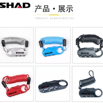 SHAD Motorcycle Lock Electric Vehicle Lock Bicycle Lock Cable Lock Helmet Lock Combination Lock