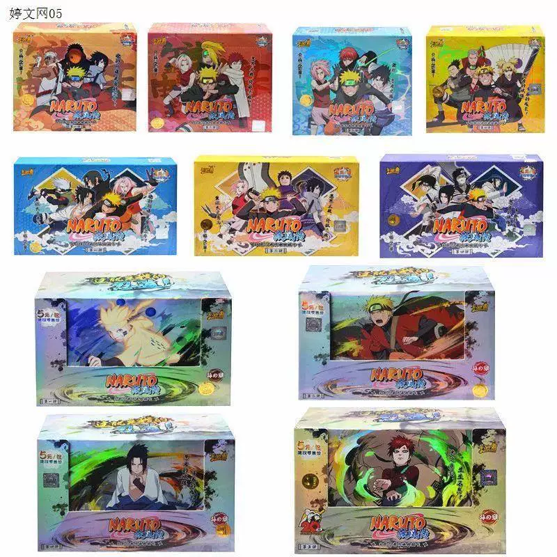 Полный набор коллекционных карт Naruto SP Heritage Booster Collection Карт Bo
