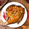 Authentic Hunan Changde Specialty Dried Fish, Wuhan Fish with Spicy Flavor, Hand-Shredded Fish, Ready-To-Eat Fish Tail Chunks, Whole Fish Snack