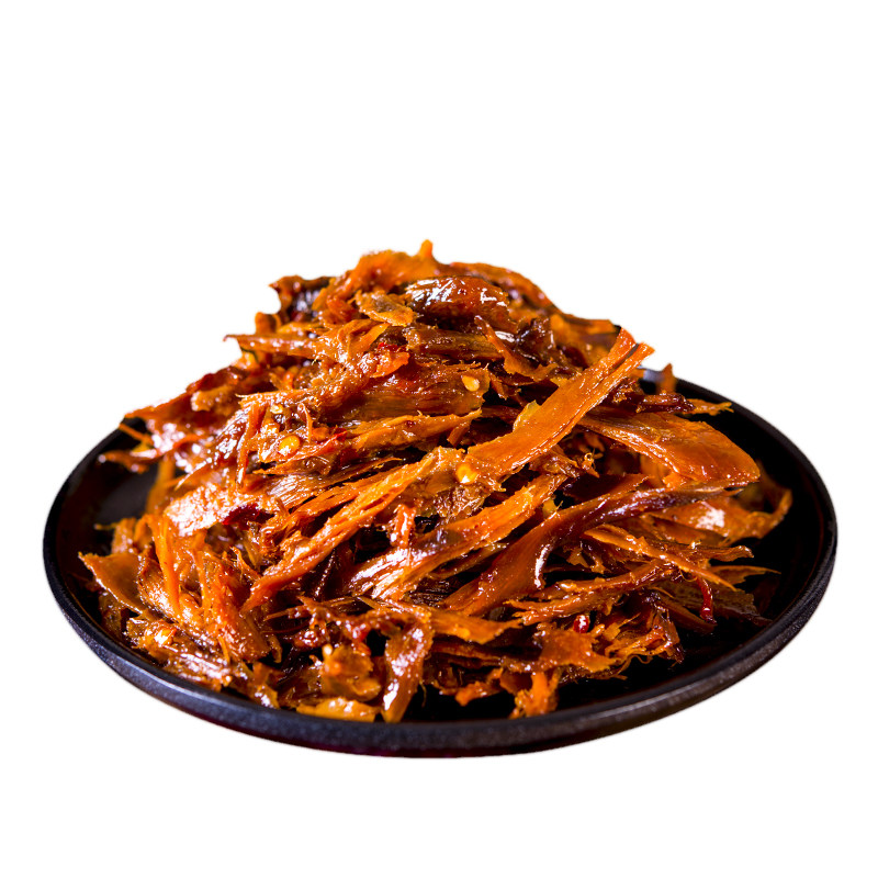 Kufei Le Freshly Shredded Duck Spicy Hand-Torn Duck Meat Spicy Snack Ready-To-Eat Snack Hunan Specialty 100g