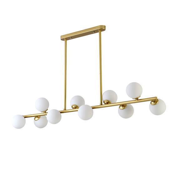2026 New Model Super Stylish Restaurant Chandelier, Popular Online, Exclusive Italian Cream Style Dining Table Linear Living Room Chandelier