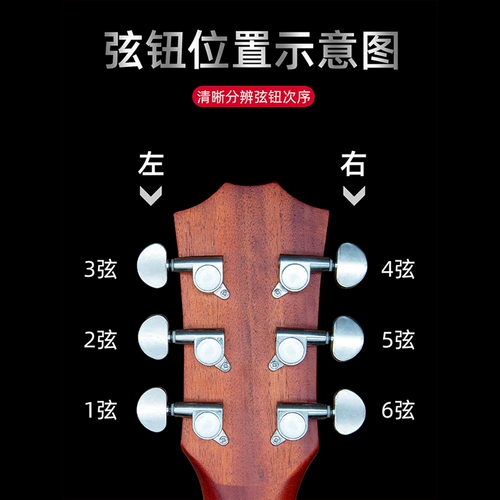 Универсальная цельнометаллическая гитара с аксессуарами, полный комплект