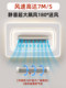 2025 New Living Room Lamp Bladeless Fan Lamp Modern Casual Atmosphere Main Lamp Restaurant Lamp Bedroom Ceiling Lamp Eye Protection