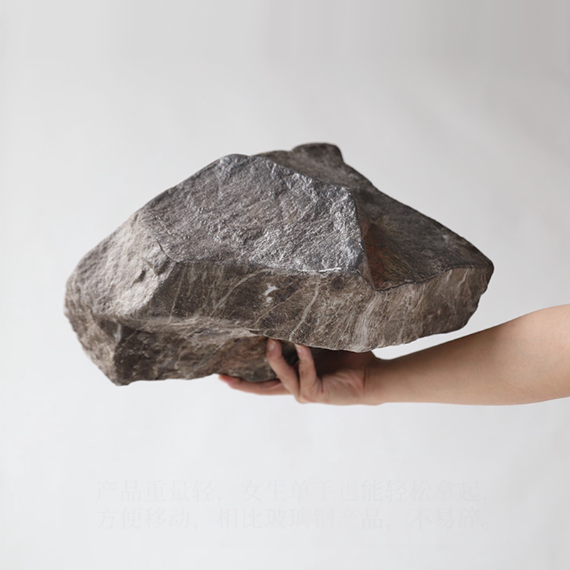 Simulated Pine Resin Stone Landscape Indoor Rockery Stone Props Scenery Garden Greenery Landscaping Photography Display Window under the Stairs Simulated Pine Resin Stone Landscape Indoor Rockery Stone Props Scenery Garden Greenery Landscaping Photography Display Window under the Stairs