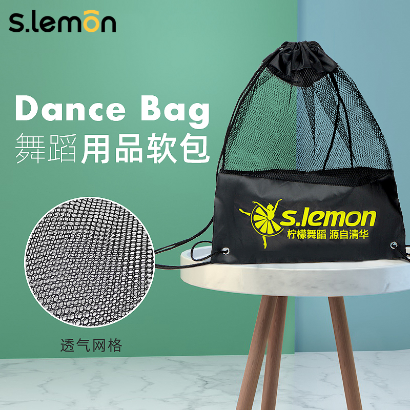 Children Dance Bag Girl Large Capacity Black Professional Art hand double shoulder rear shoulder bag Custom Ballet Dance Dancing Shoulder Bag