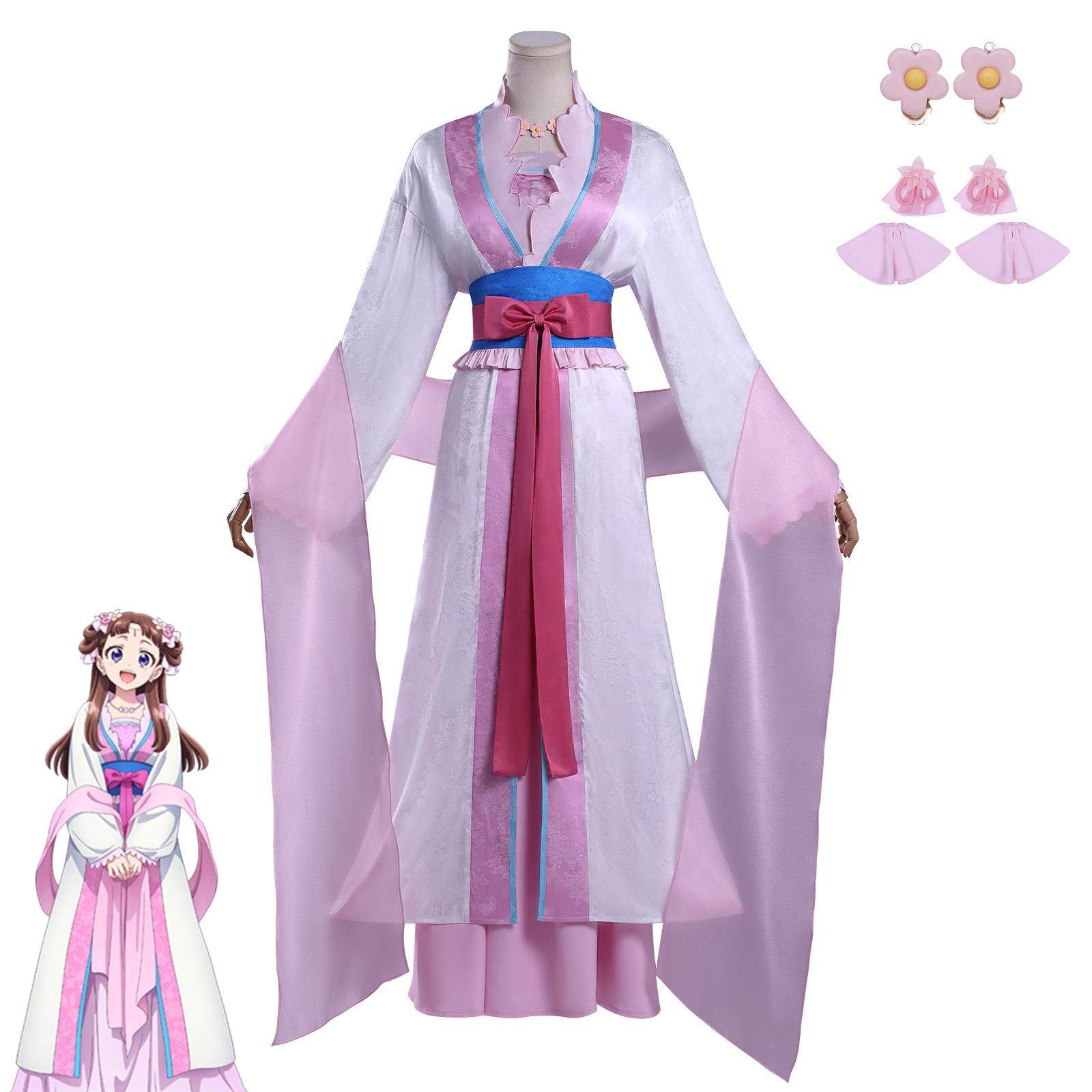 药屋少女的呢喃cos服 里树妃古风宫廷裙cosplay动漫角色扮演服装_Cosplay女装_淘宝游戏网
