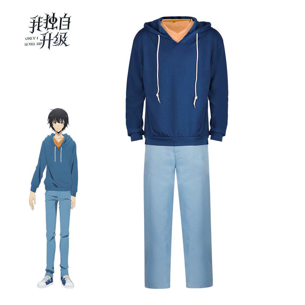 I Upgraded My Cosplay Costume Alone: Shadow King Cheng Xiaoyu Cosplay Costume Hoodie for Men