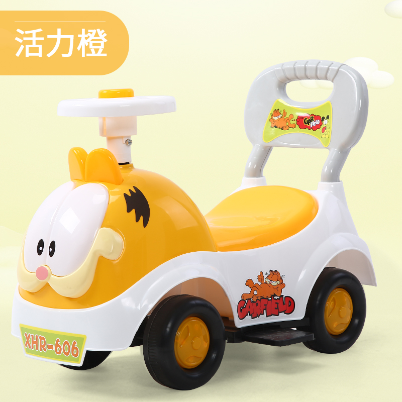 Children's twisting car 1-3-year-old baby scooter with music for men and women