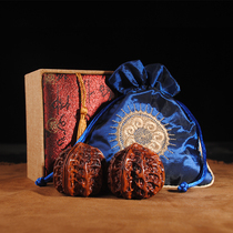 Flower Pear Wood Handpan Walnut to Play Handball Fitness Ball in Hand Ball Solid Wood Health Care Ball for the Elderly to Play in Hand