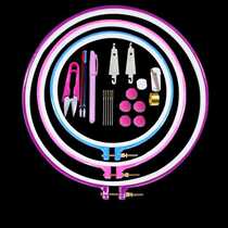 Household embroidery frame material support embroidery frame shelf desktop tool circle embroidery decorative embroidery stretcher universal high quality