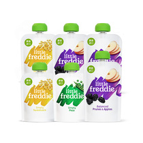 Small skin European original imported single taste first fruit and vegetable puree 6 sets of sweet corn * 2 apples * 3 peas * 1