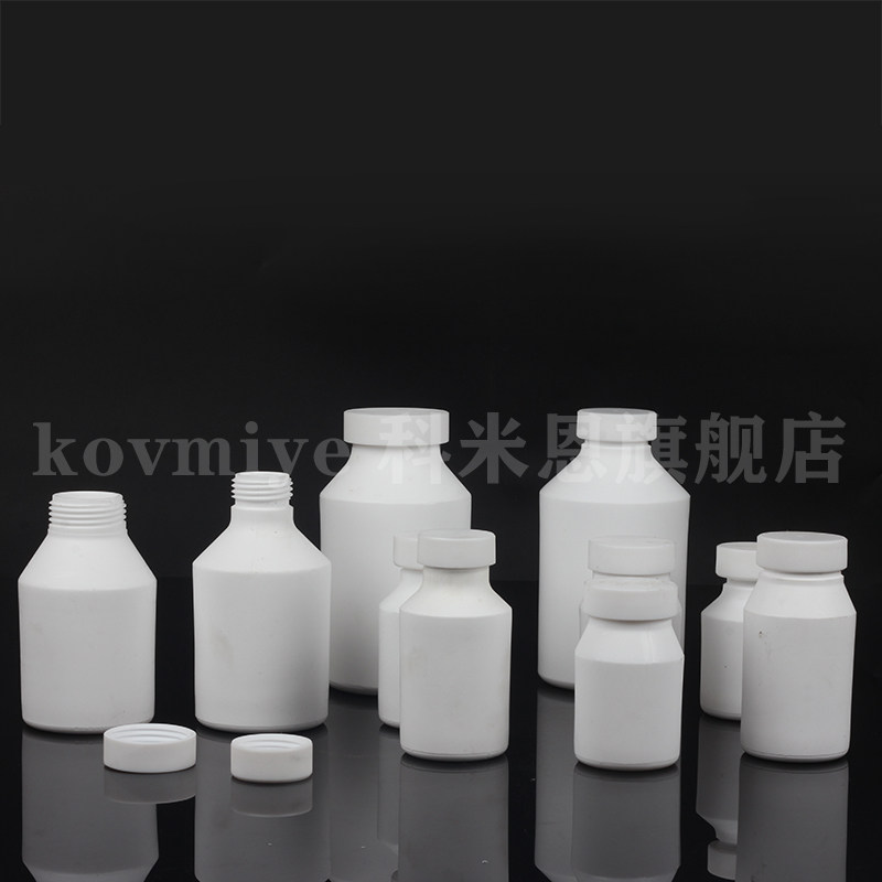 实验室聚四氟乙烯 PTFE 特氟龙 铁氟龙 四氟 大口 小口 广口 窄口 宽口化学试剂瓶 溶剂瓶 耐酸腐 耐高温