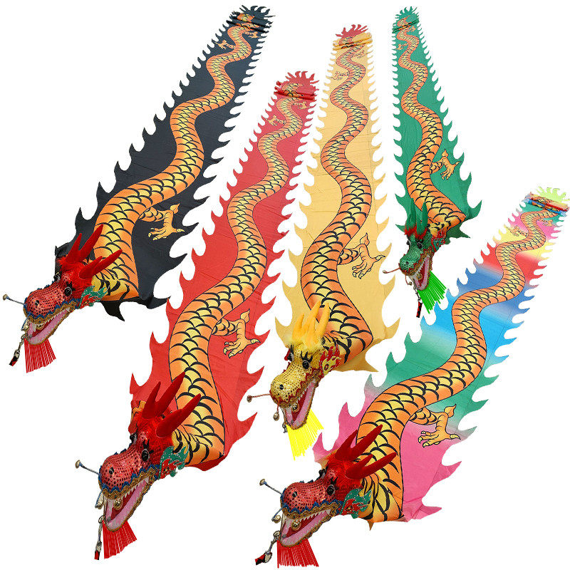 Square dance faucet single person flying, shaking, fluttering rope, claw, dragon, dragon, beginners, sports and fitness, dragon belt, ribbon, and ribbon