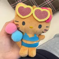 Плавательный круг для мороженого, кот