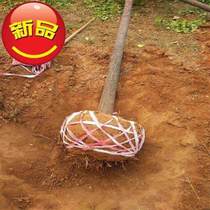 Large rolls of plastic instead of soil balls tied with cloth A wrapped with soil balls garden rope straw rope transplanted tree packaging