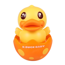 B Duck little yellow duck baby tumbler duck toy baby 0-6 months and over 1 year old can bite full moon gift