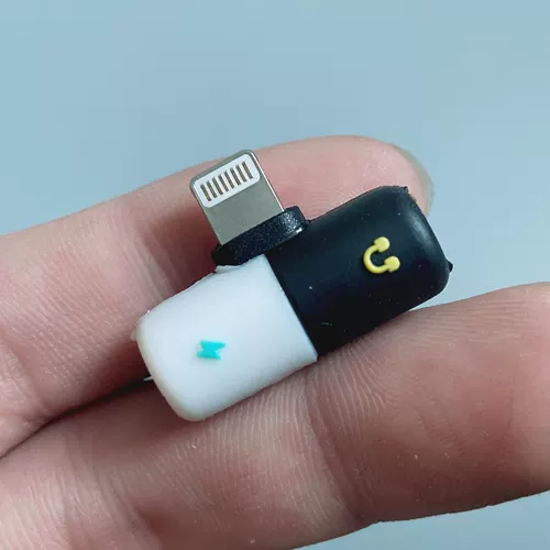 Адаптер «два в одном» для зарядки наушников Fruit, зарядка мобильного телефона и разветвитель для прослушивания музыки, кабель-конвертер потоковой передачи игр