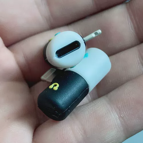 Адаптер «два в одном» для зарядки наушников Fruit, зарядка мобильного телефона и разветвитель для прослушивания музыки, кабель-конвертер потоковой передачи игр