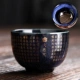 Heart Sutra Lá gỗ Kung Fu Bộ trà Jianzhan Teacup Teacup Teacup Master Cup Cup Cup Teacup Teacup Custom - Trà sứ