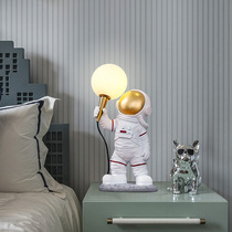 Astronaut lamp bedroom bedside 3D printing lunar exploration planet astronaut children birthday gifts warm ornaments