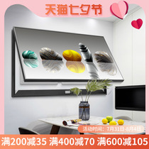 Large Size Electric Meter Box Decoration Painting Modern Light Extravagant Network Box Shelter Box Customizable Distribution Box Hung Painting Cross