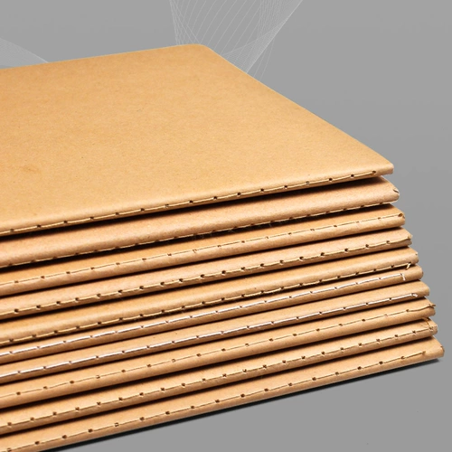 Блокнот из крафт-бумаги формата А4, утолщенный, простой, студенческий, в стиле ins, блокнот b5, 16k, открытый 𫔭 запись домашнего задания, тележка, линия, квадратная сетка, горизонтальная линия, линия, сетка для блокнота, сетка, большое упражнение, а5