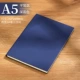 A5 Dark Blue [Soft Leather Sticker Core] [128 страниц]