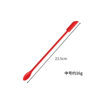 Силиконовая модель скреберо-красного цвета