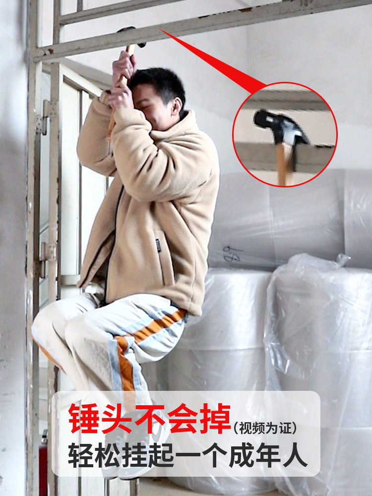 Australian and New Zealand Claw Hammer with Bamboo Handle and Scale, Woodworking-Specific Nail Hammer, Integrated Hammer Head, Special Steel Household Hammer, Multi-Functional