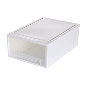 【茜菁】家用塑料抽屉式收纳箱5L