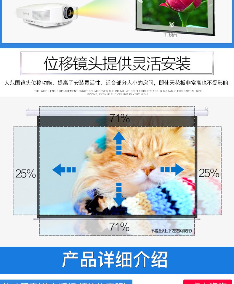 Máy chiếu SONY Sony 4K VPL-HW48 / 49 HD máy chiếu gia đình không dây HD TV 3D Blu-ray rạp chiếu phim gia đình cao cấp có độ tương phản cao - Máy chiếu máy chiếu tại nhà