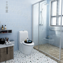 Nordic 15*15 all-ceramic white brick wall tile bathroom tile Balcony simple modern toilet kitchen floor tile