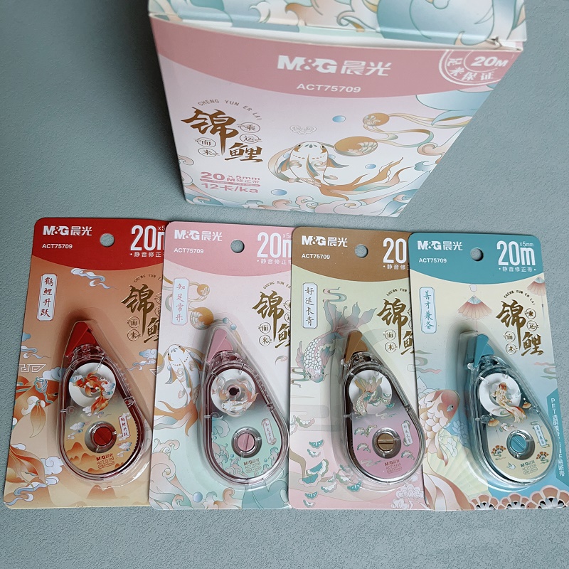Morning light koi large capacity cute correction tape