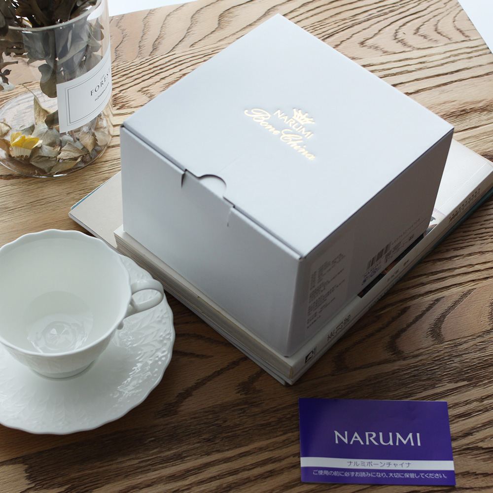 Japan Narumi song sea Silkywhite ipads China coffee cups and saucers cup tea tea set tableware gift boxes