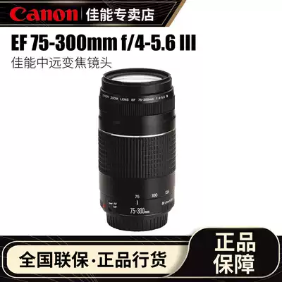 Canon EF 75-300mm f 4-5 6 III Mid-range Zoom Lens