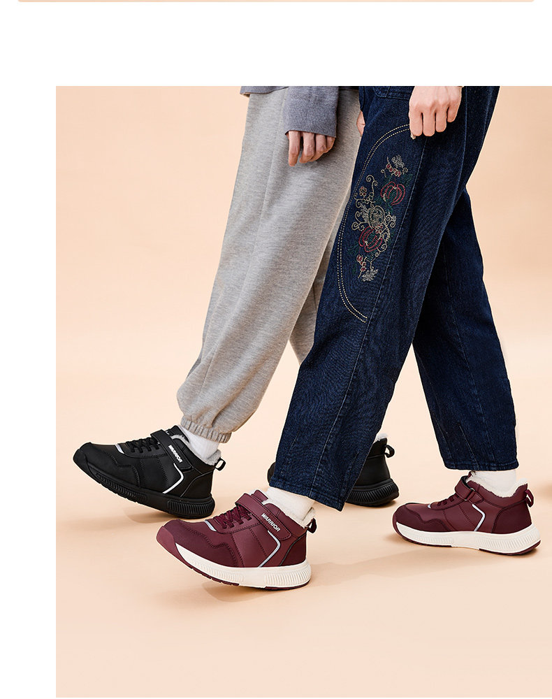 Вернуть силу старики мокасины женщина зимний с дополнительным слоем пуха в пожилых люди теплую обувь мягкое дно старый пекин мама обувь снег сапоги warrior / back of 