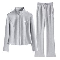 Huali casual sports suit for women 2024 new hot style two-piece set for early autumn and a complete set for autumn Z