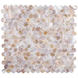 Afsj натуральная круглая раковина мозаичная масло цветочная мозаика простая современная входная стенка для ванной комнаты