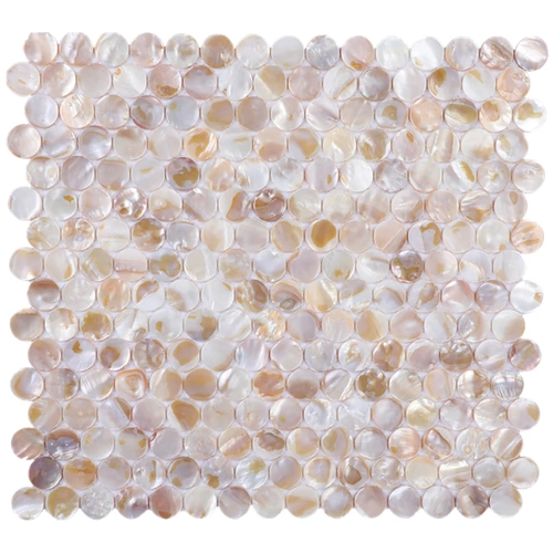 Afsj натуральная круглая раковина мозаичная масло цветочная мозаика простая современная входная стенка для ванной комнаты