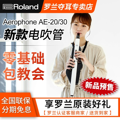Roland AE10 модернизированный тип, выдуваемая труба Электронная саксофон AE20 Электронная звуковая трубка Черная труба Новая флейта AE30