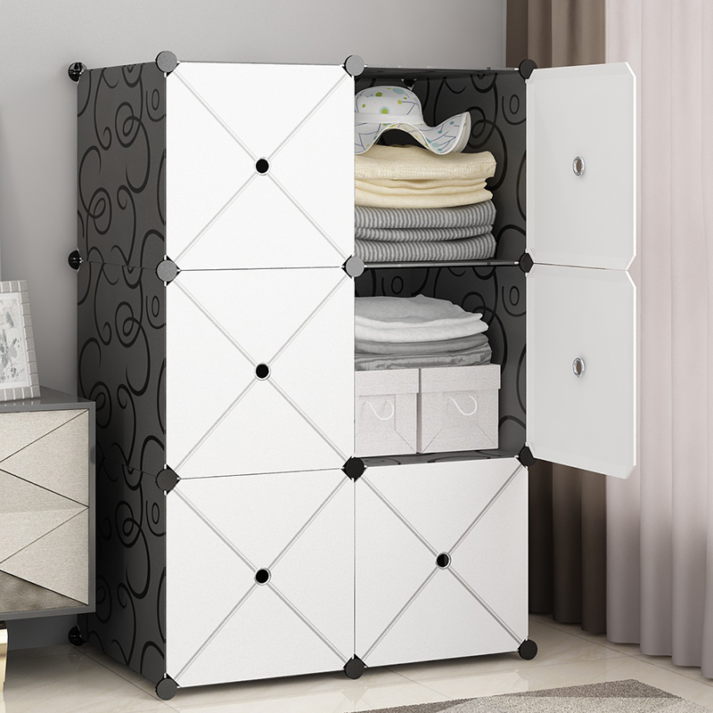 Clothes container box and clothes toys to organize modern simple dormitory drawer cabinet cabinet for household plastic storage box